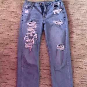 american eagle mom jeans